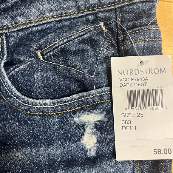 Vigoss Blue Denim Jean. Size 25 - Picture 2 of 7